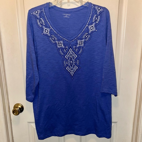 CATHERINES Women’s Top. Sz 0X (14/16W). - Picture 1 of 3